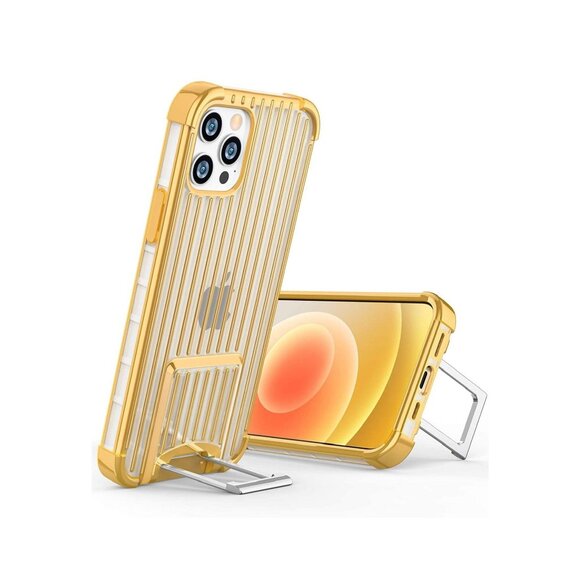 OCYCLONE - Case for iPhone 12 & iPhone 12 Pro - gold - Picture 1 of 6